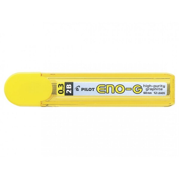 Etui 12 recharges porte-mines 2b 0.3mm pilot