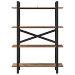 vidaXL Étagère Bois Ancien 100 x 33 5 x 140 cm Bois d'ingénierie