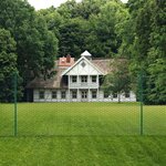 vidaXL Clôture en grillage métallique avec poteaux Acier 25x1 5 m Vert