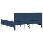 vidaXL Cadre de lit 200 x 200 cm Bleu