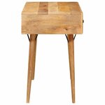 vidaXL Bureau d'écriture Marron 110 x 55 x 76 cm Bois de mangue massif