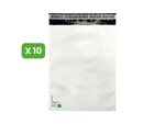 10 Enveloppes plastique opaques 80 microns N°3 - 295x370mm