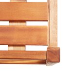 vidaXL Chaises de bar lot de 4 bois d'acacia solide