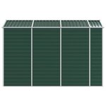 vidaXL Abri de jardin vert 191x300x198 cm acier galvanisé
