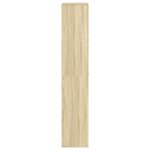 vidaXL Cloison de séparation chêne sonoma 100x33x175cm bois ingénierie