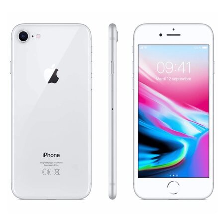 Apple iphone 8 - argent - 256 go - parfait état