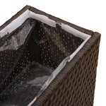 vidaXL Grand Pot 55 x 22 x 70 cm Oui