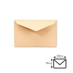 Lot de 1000 Enveloppes ELECTIONS 90x140 mm - chamois 75 g