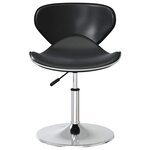 vidaXL Chaises à manger lot de 6 noir similicuir