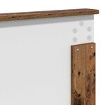 vidaXL Tête de lit Bois Ancien 120 cm Bois d'ingénierie