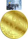 Monnaie VIKING 1/1000 Oz Or 12$ Liberia 2026 (PRÉCOMMANDE)