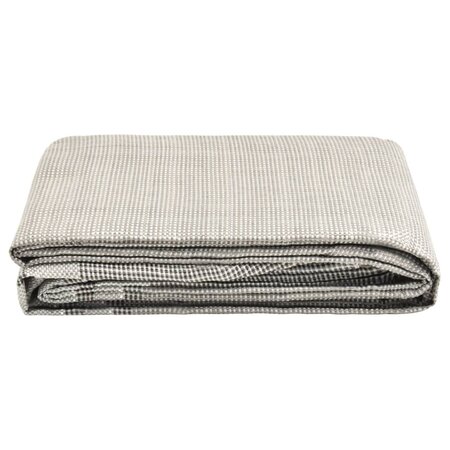 vidaXL Tapis de tente 250x200 cm Gris foncé