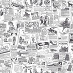 Homestyle papier peint papers noir et blanc
