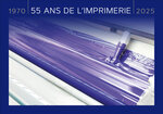 Carte postale prétimbrée - 55 ans de l'Imprimerie - Encre - International