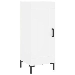 vidaXL Buffet blanc 34 5x34x90 cm bois d'ingénierie