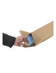 (paquet de 25 tubes) tube carton triangulaire longueur 750mm