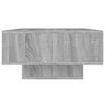 vidaXL Table basse Sonoma gris 105x55x32 cm Bois d'ingénierie