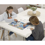 Puzzle - Carte du monde avec les dinosaures - Jeu éducatif - 150 pièces - Dès 6 ans