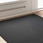 vidaXL Tapis Couloir Gris foncé 100 x 100 cm 100 Polypropylène
