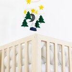 Lit bébé KIPPY 60 x 120 bois naturel