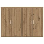 vidaXL Buffet chêne artisanal 60 x 31 x 84 cm Bois d'ingénierie