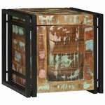 vidaXL Boîte de Rangement 40 x 40 x 40 cm Bois d'acacia massif