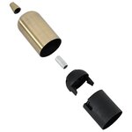 vidaXL Douilles de lampe 2 Pièces bronze E27