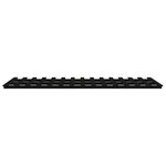 vidaXL Cadre de lit sans matelas noir 90x200 cm bois de pin massif
