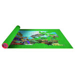 Clementoni tapis de puzzle 105x78 cm feutre vert
