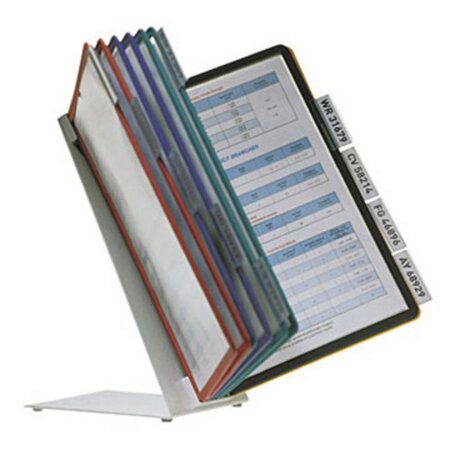 Système de panneau d'affichage de table VARIO®, 10 compartiments, A4, couleurs assorties