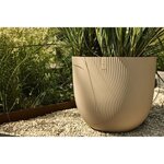 Pot de fleurs Sereh Rond 30 - Beige Ø 29.5 x hauteur 25 cm 100 recyclé