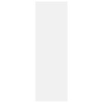 vidaXL Bibliothèque blanc 40x24x75 cm bois d'ingénierie