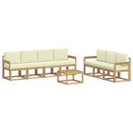 vidaXL Ensemble de canapés d'extérieur 7 pc