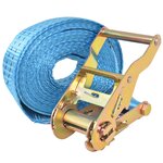 vidaXL Sangle d’arrimage à cliquet 10 Pièces 2 tonnes 6 m x 38 mm Bleu