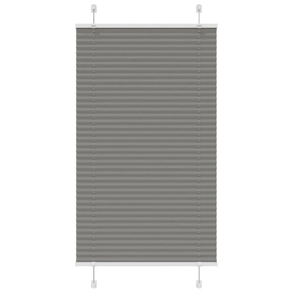 vidaXL Store plissé anthracite 80x100 cm largeur du tissu 79 4 cm