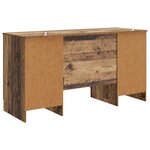 vidaXL Bureau Bois ancien 142 5 x 50 x 75 cm Bois d'ingénierie