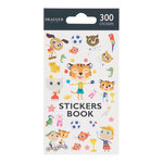 Stickers Autocollants - Animaux Rigolos - 300 Pièces - Draeger paris
