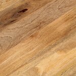vidaXL Dessus de table 110x50x2 5 cm ovale bois massif de manguier