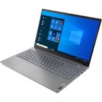 Lenovo thinkbook 15 i5-1135g7 ordinateur portable 39 6 cm (15.6") full hd intel® core™ i5 8 go ddr4-sdram 256 go ssd wi-fi 6 (802.11ax) windows 10 home gris