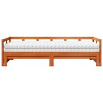 vidaXL Lit de jour et lit gigogne et matelas 80x200 cm bois pin massif