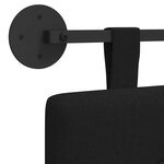 vidaXL Tête de lit suspendue tissu