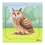 Dans la forêt - lot combiné  5 puzzles