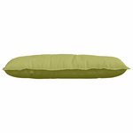 vidaXL Coussin de Dos Vert clair 100 x 19 x 50 cm tissu