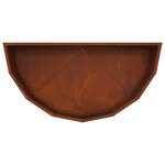 vidaXL Jardinière Rouillé 90 x 45 x 35 cm