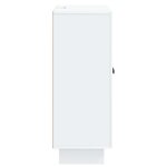 vidaXL Buffet Blanc 66 x 34 5 x 90 cm Bois d'ingénierie