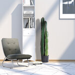 Cactus artificiel grand réalisme plante artificielle grande taille dim. Ø 17 x 100H cm vert