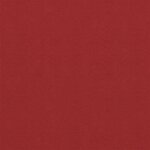 vidaXL Écran de balcon Rouge 120x500 cm Tissu Oxford