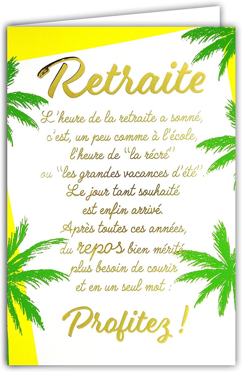 Affche Cadeau Départ à La Retrate - Etsy France | Depart Retrate