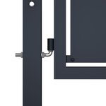 vidaXL Portail de jardin Acier 300x150 cm Anthracite