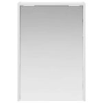 vidaXL Armoire Miroir de Salle de Bain Blanc 43 x 16 x 62.5 cm